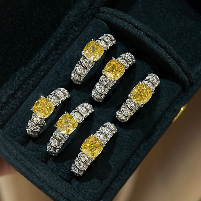 Yellow Body Jewelry - New Yellow Diamond High Carbon Diamond