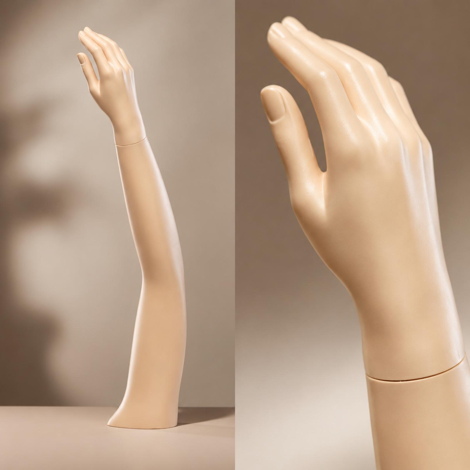 Body Jewelry In Store - Plastic Hand Mannequin Display Arm with