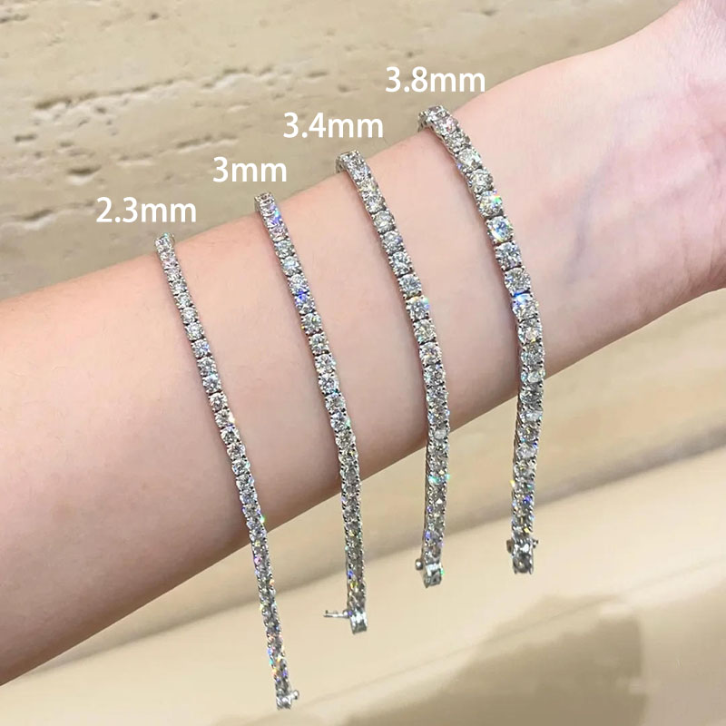 Body Jewelry Vch - 2.5mm 3mm 4mm Lab Created Diamond