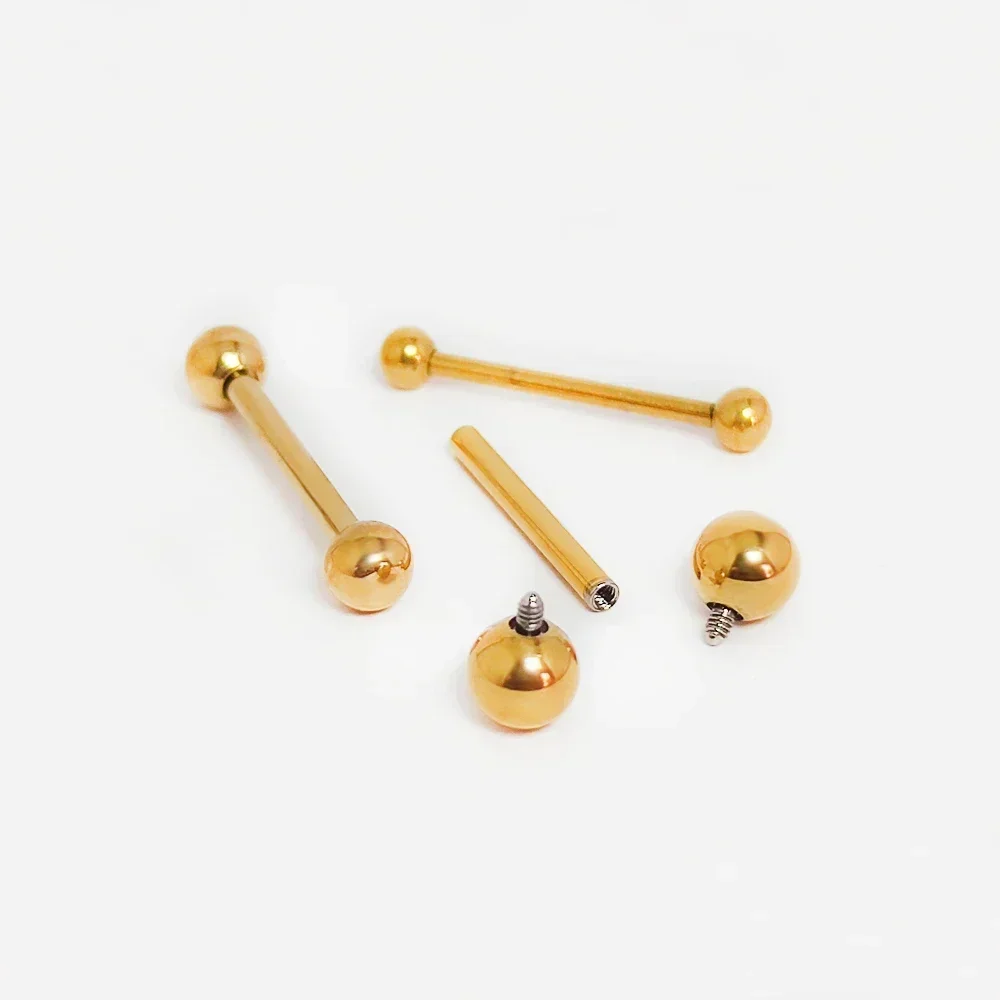 F136 Titanium Piercing 14G Bar - Tongue Barbell Straight ulasan dan harga