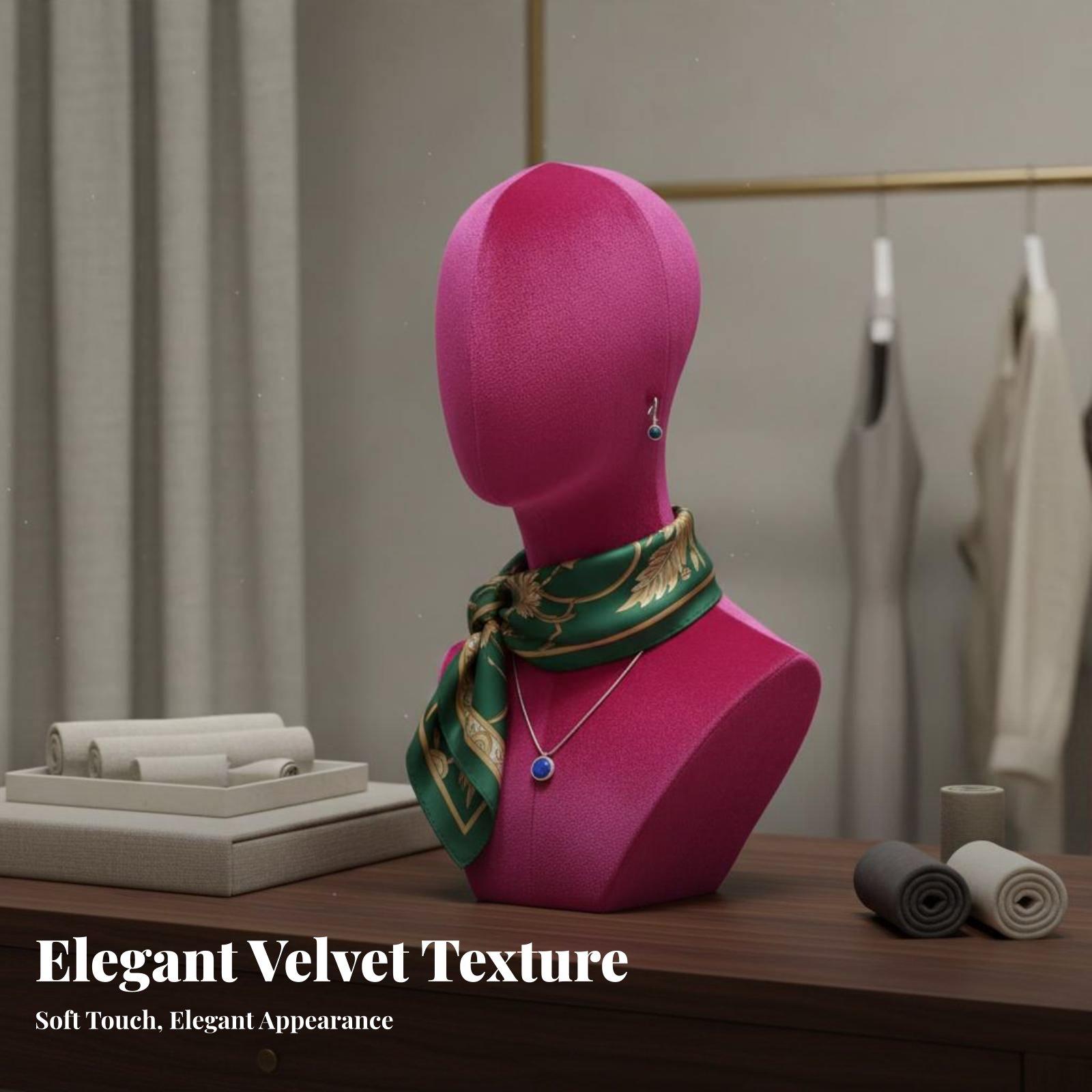 Premium Velvet Covered Mannequ - Body Jewelry In Store ulasan dan harga