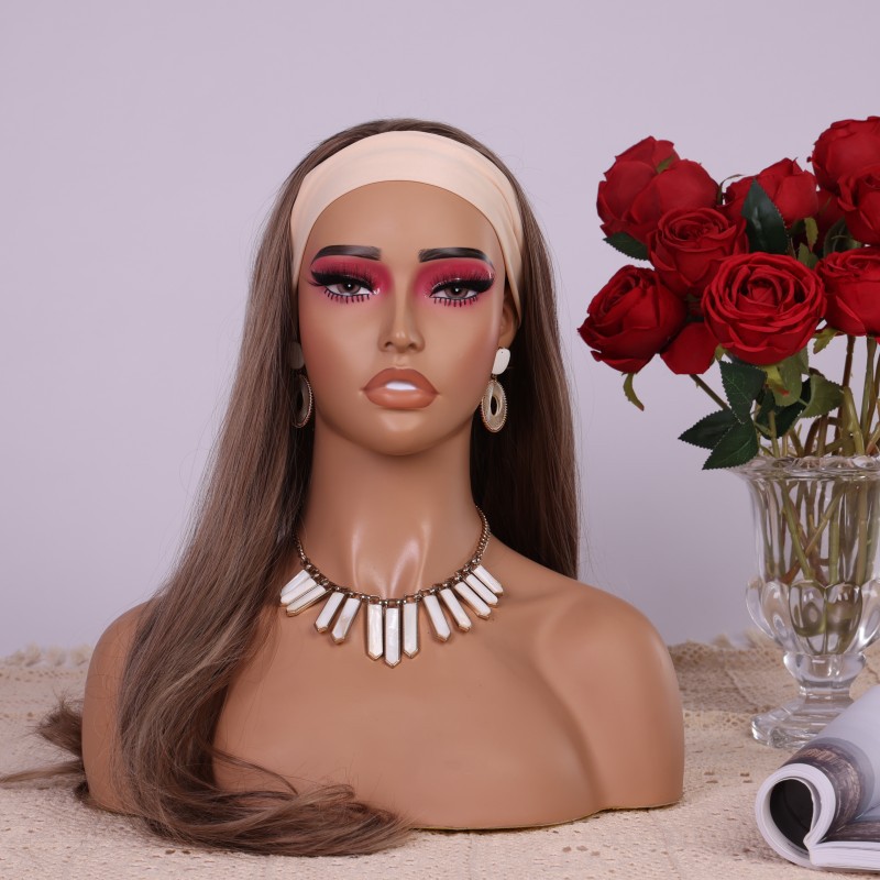 PVC Half Body Mannequin Head w - Body Jewelry In Store ulasan dan harga