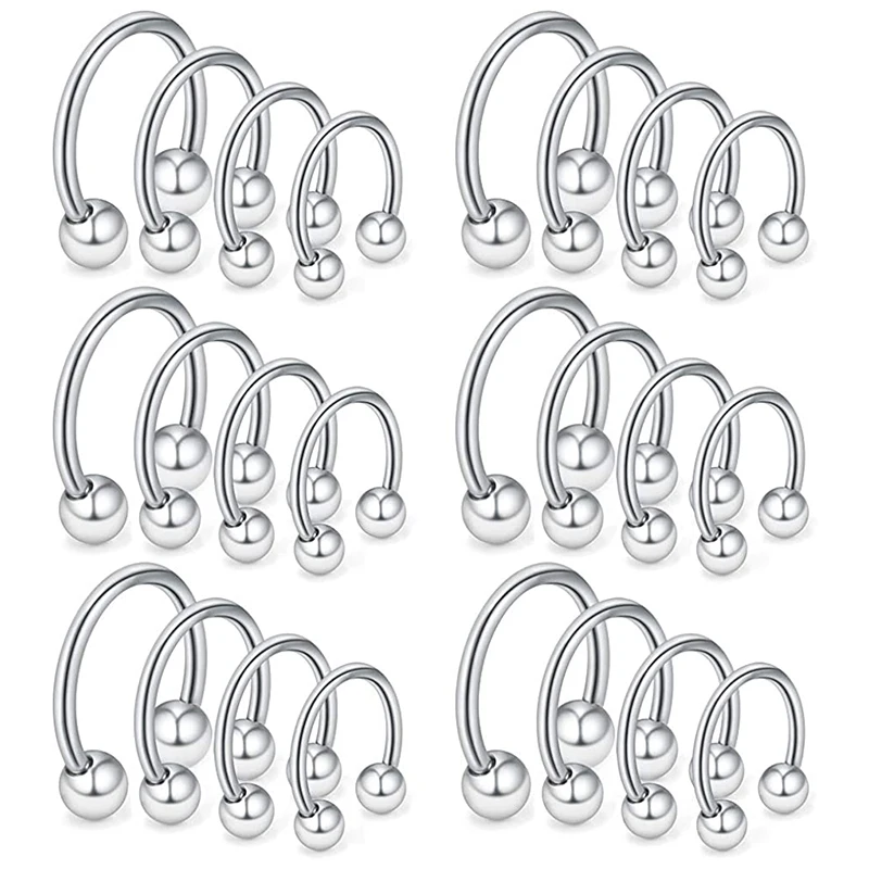 24Pc/set Surgical Steel Eyebro - Body Jewelry Changing Kit ulasan dan harga