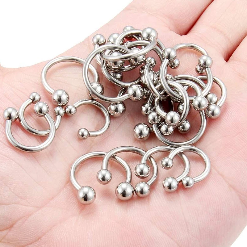24Pc/set Surgical Steel Eyebro - Body Jewelry Changing Kit ulasan dan harga