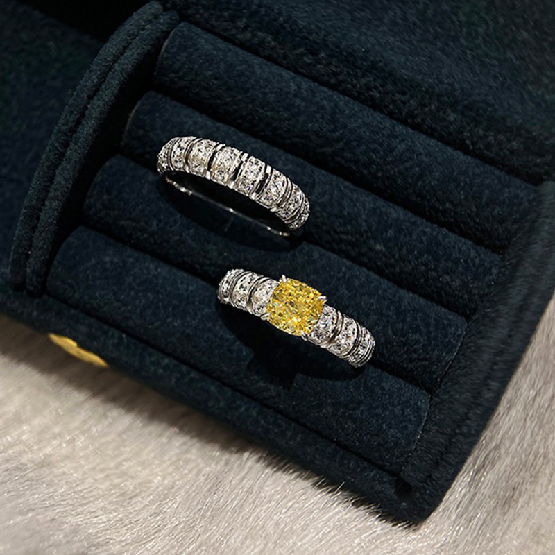 New Yellow Diamond High Carbon - Yellow Body Jewelry ulasan dan harga