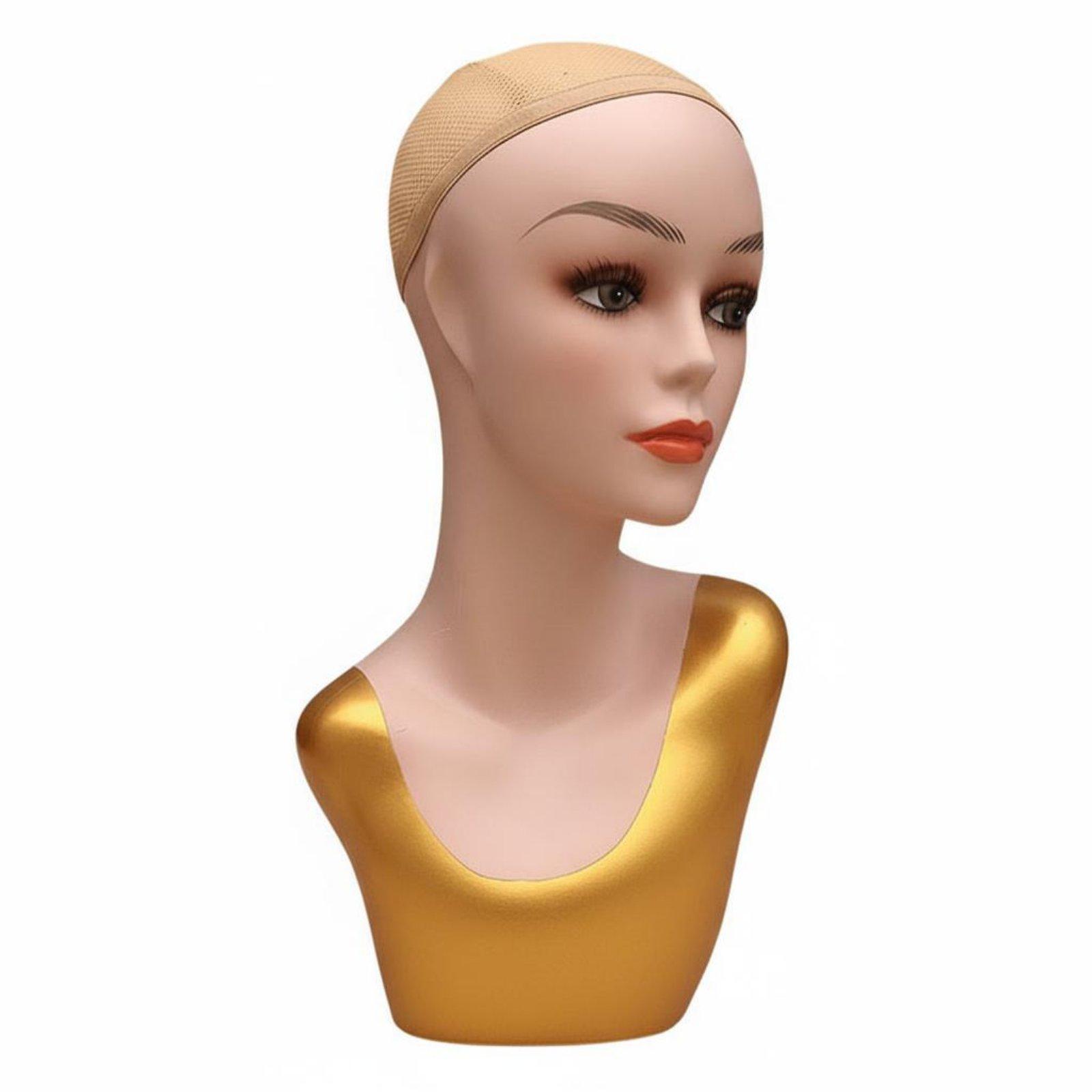 Elegant Woman Mannequin Head w - Body Jewelry In Store ulasan dan harga