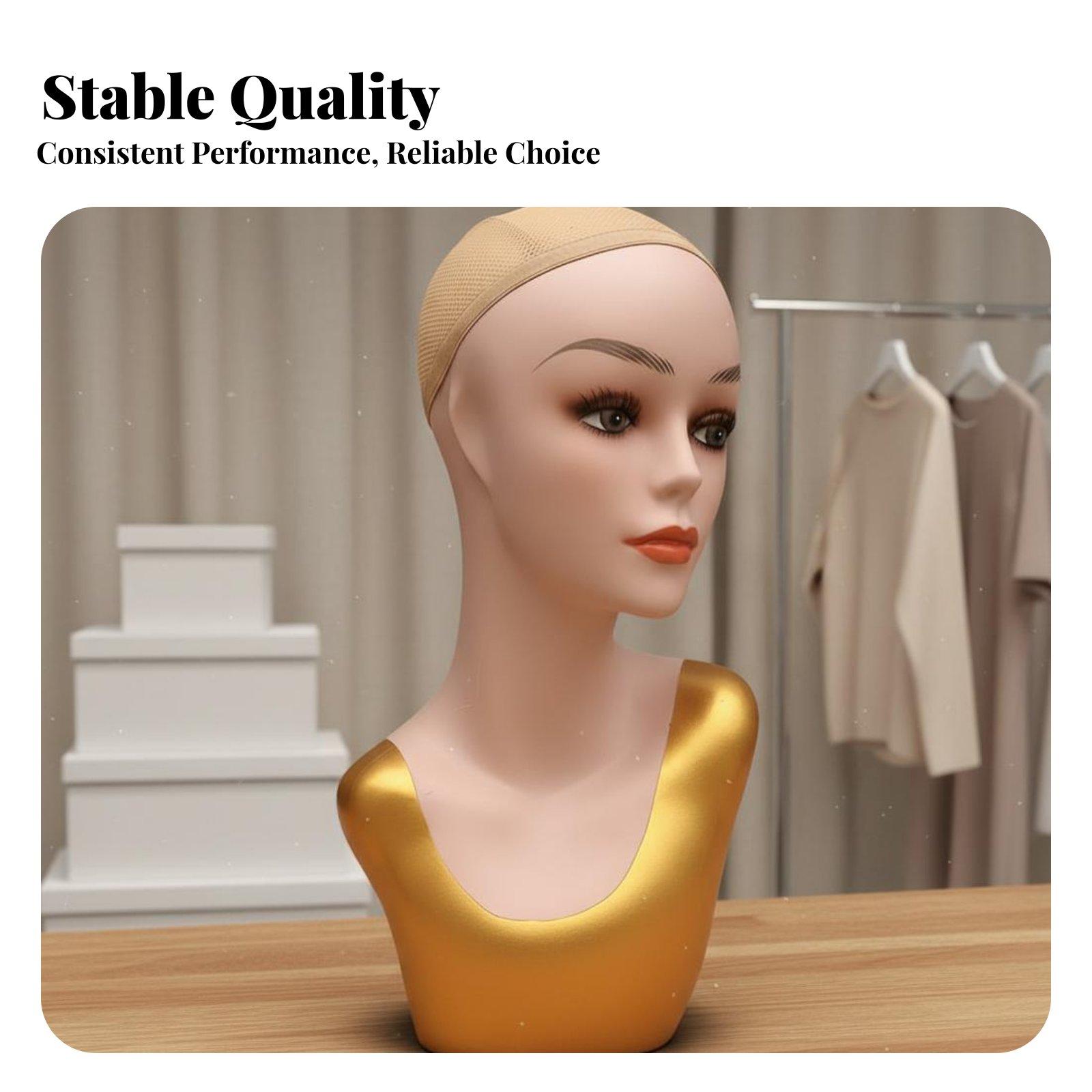 Elegant Woman Mannequin Head w - Body Jewelry In Store ulasan dan harga