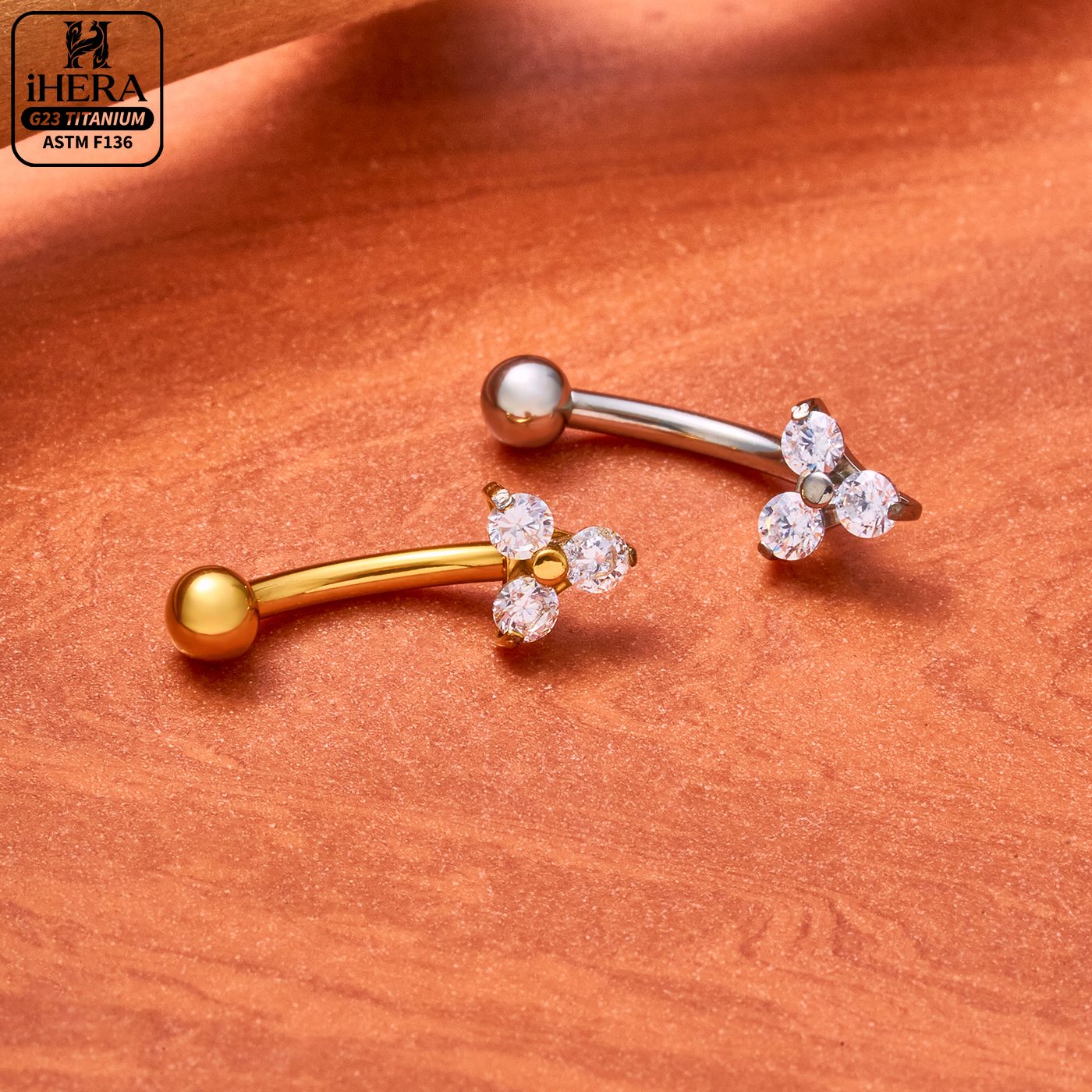Screw Ball F136 Titanium Pierc - Body Jewelry Vertical Labret ulasan dan harga