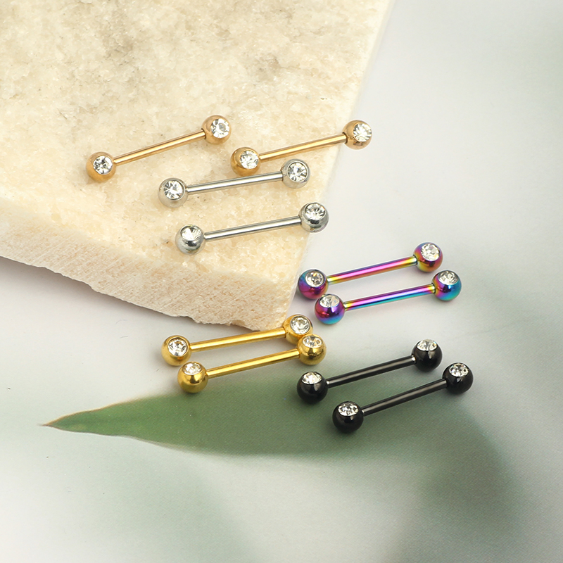 wholesales straight barbell cr - Tongue Barbell Straight ulasan dan harga