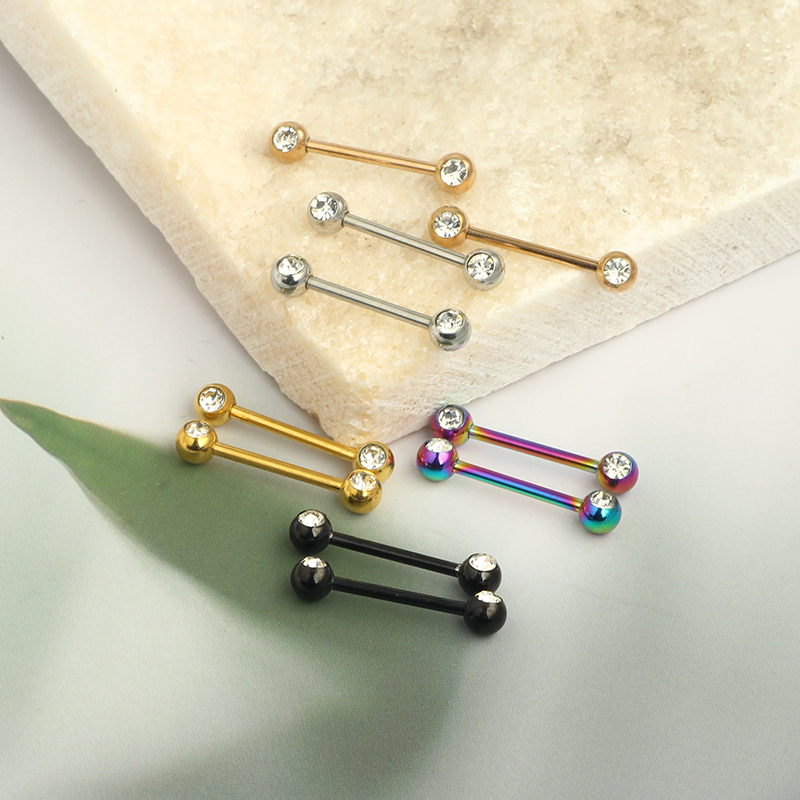 wholesales straight barbell cr - Tongue Barbell Straight ulasan dan harga