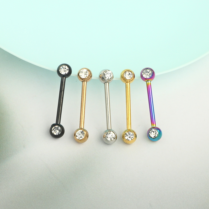 wholesales straight barbell cr - Tongue Barbell Straight ulasan dan harga