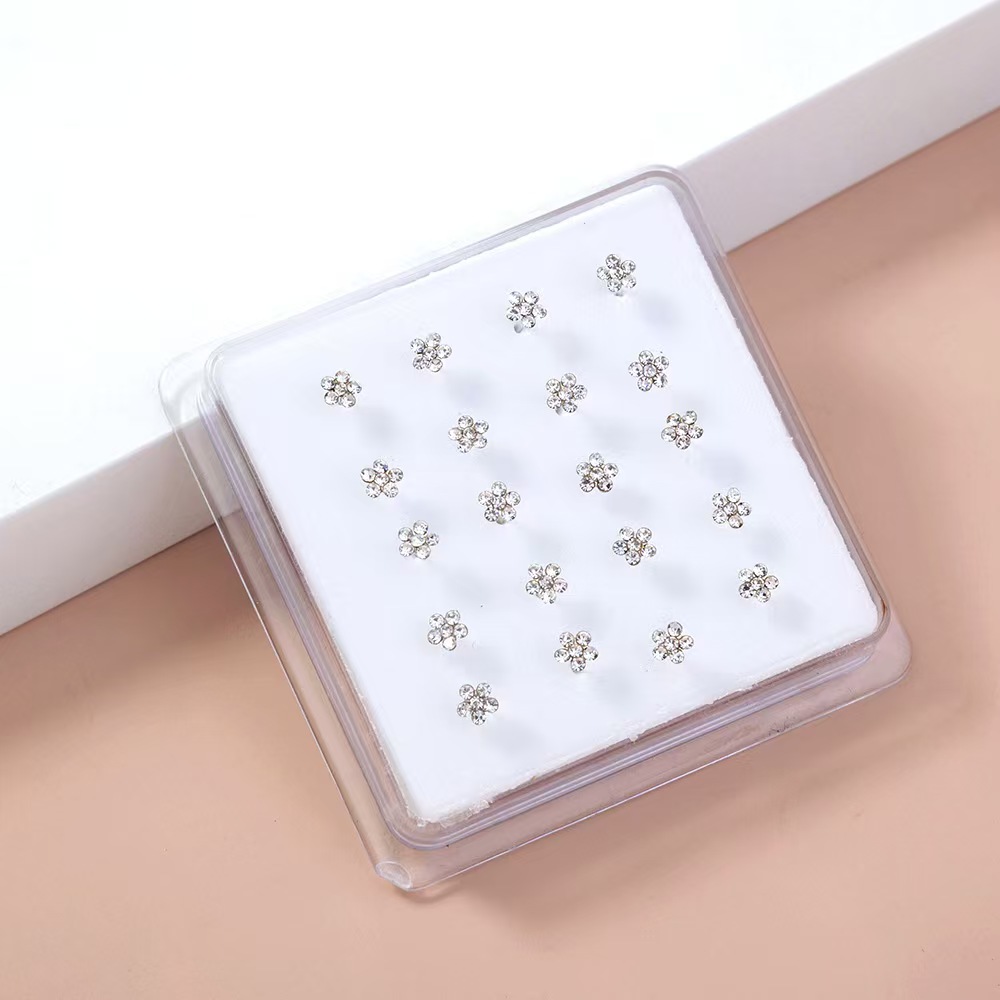 20Pcs Body Nose Piercing Jewel - Body Jewelry Changing Kit ulasan dan harga