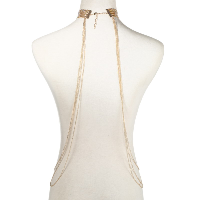 Gold Color Body Chain Women  R - Body Jewelry In Bulk ulasan dan harga