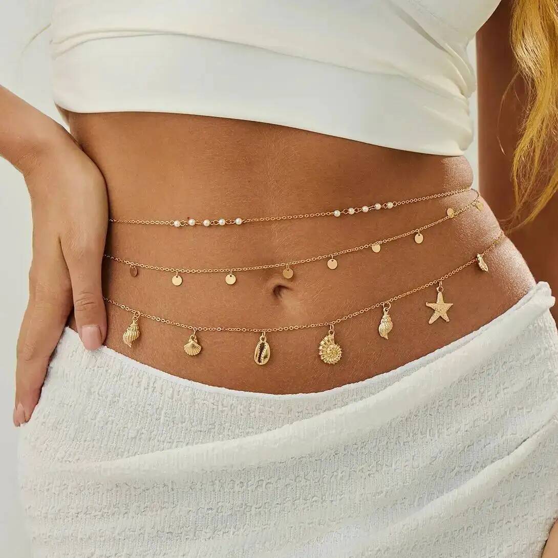 IngeSight.Z 3Pcs/Set Boho Star - Body Jewelry In Bulk ulasan dan harga