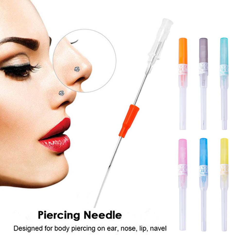 5pcs Sterilized Catheter Pierc - Body Jewelry In Store ulasan dan harga