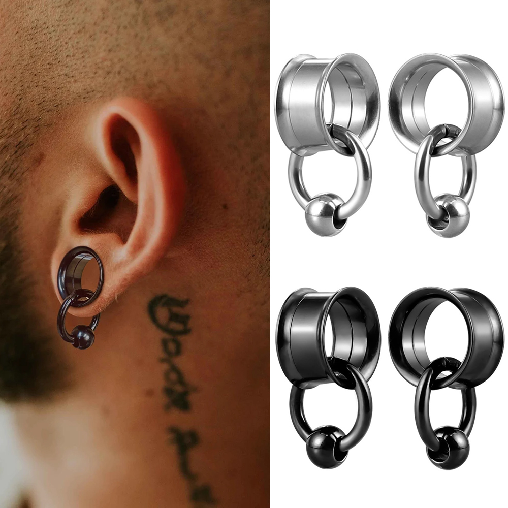 2PC/Set Stainless Steel Round  - Body Jewelry Changing Kit ulasan dan harga