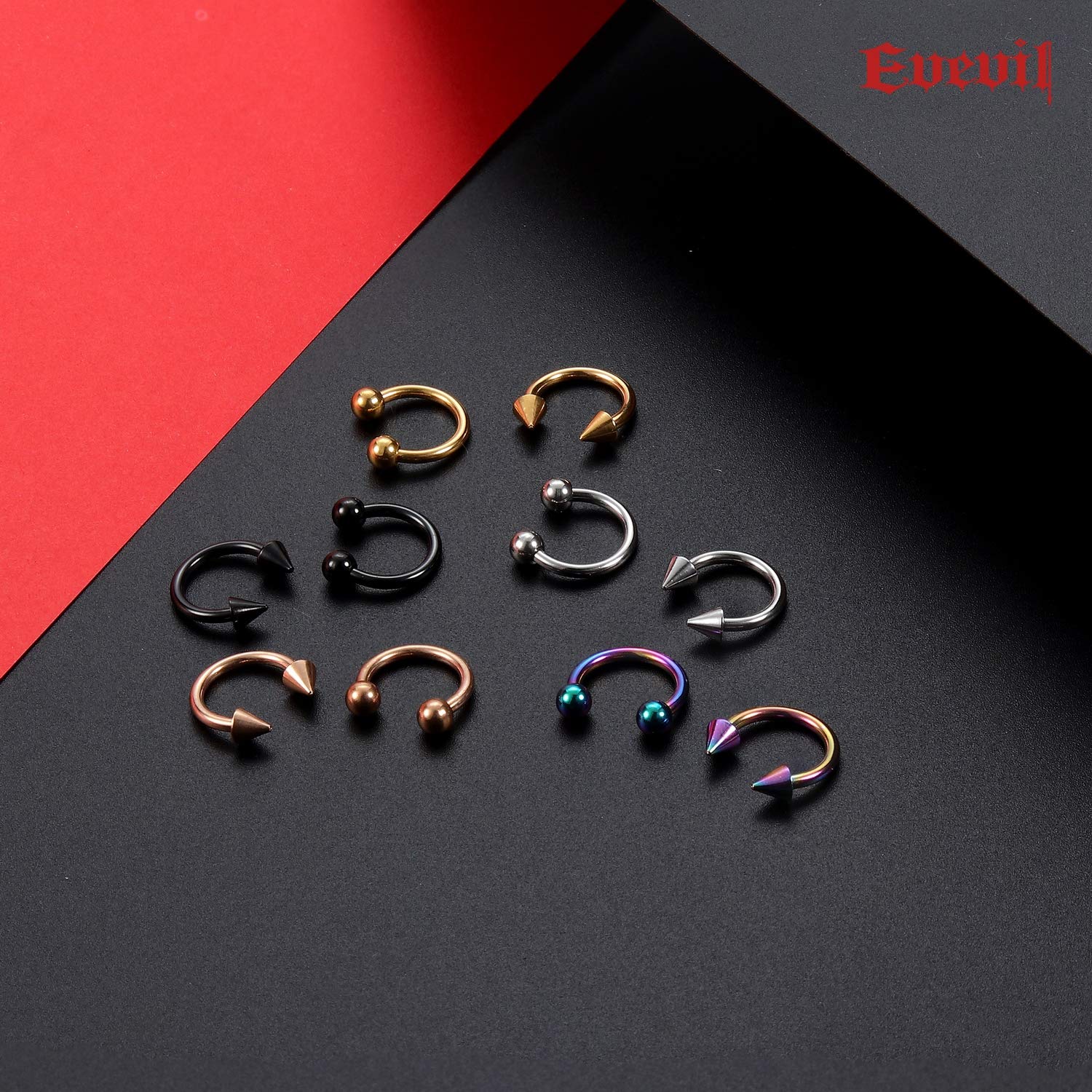 14G 16G Septum Jewelry Surgica - Body Jewelry Changing Kit ulasan dan harga