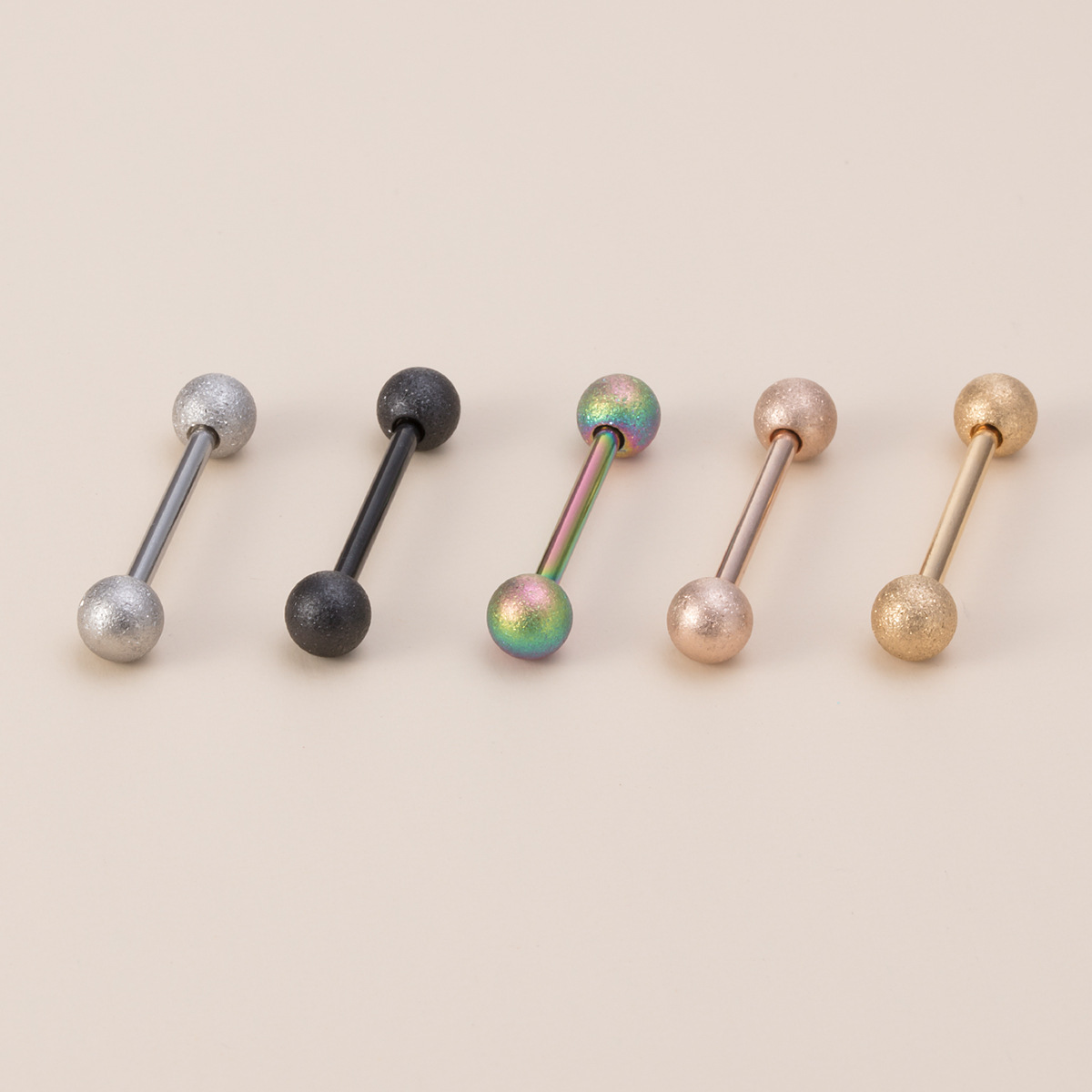 14G Surgical Steel Straight Ba - Tongue Barbell Straight ulasan dan harga
