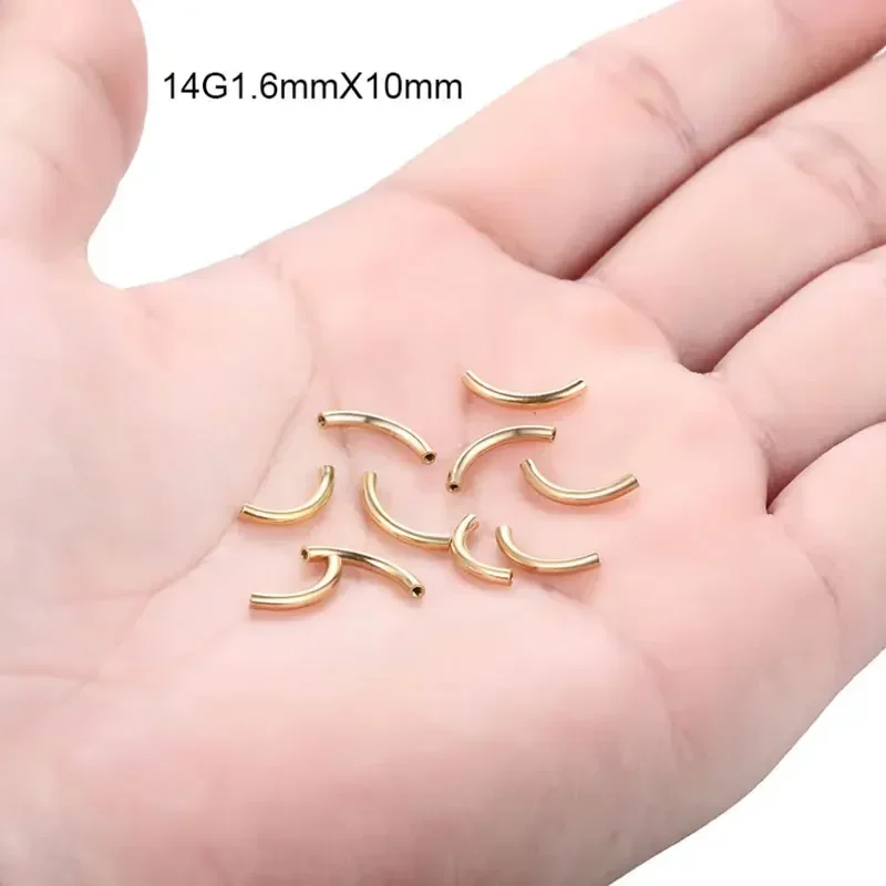 10 Pcs/Lot ASTM F136 Titanium  - Rook Curved Barbell ulasan dan harga