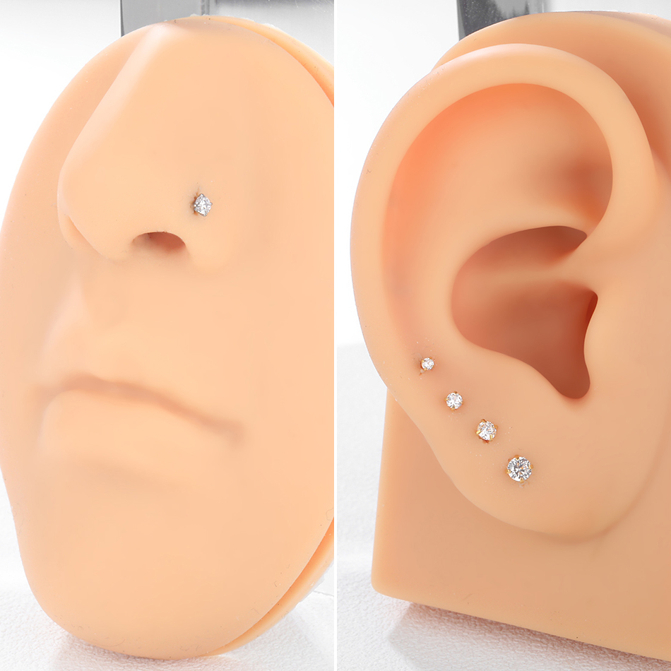 1/5pcs Implant Grade Titanium  - Body Jewelry Implant Grade Titanium ulasan dan harga
