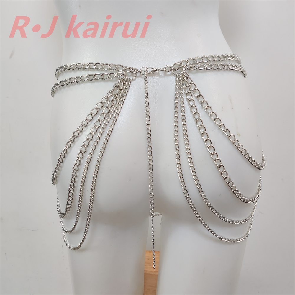 RJ New Style Iron Alloy Chains - Body Jewelry Unique ulasan dan harga