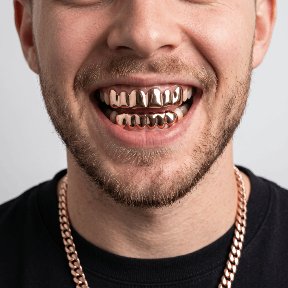 New Top Bottom Set Teeth Grill - Body Jewelry Unique ulasan dan harga
