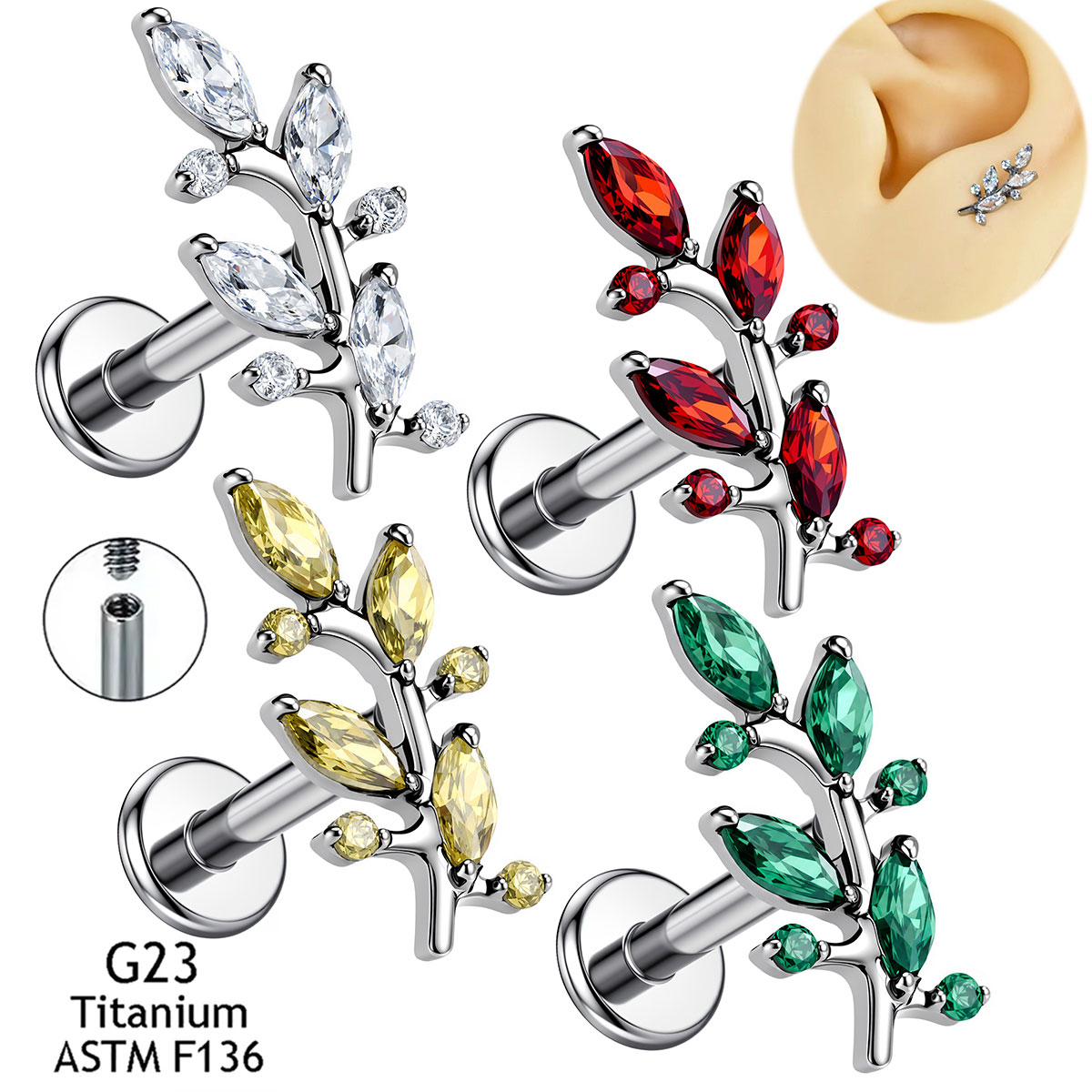 New Implant Grade ASTM F136 Ti - Body Jewelry Implant Grade Titanium ulasan dan harga
