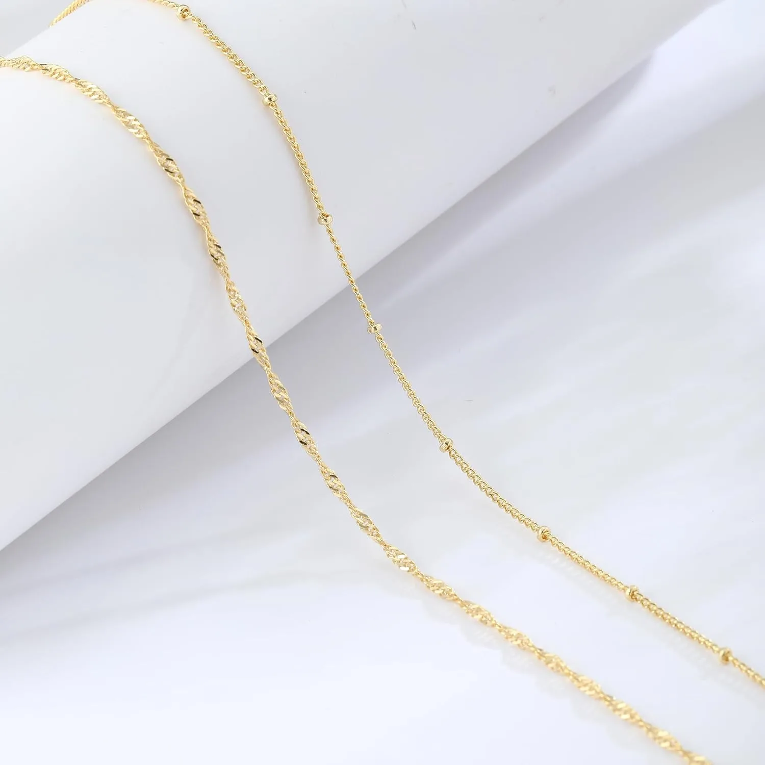 14k Gold Plated 26-33Inch Adju - Body Jewelry In Bulk ulasan dan harga