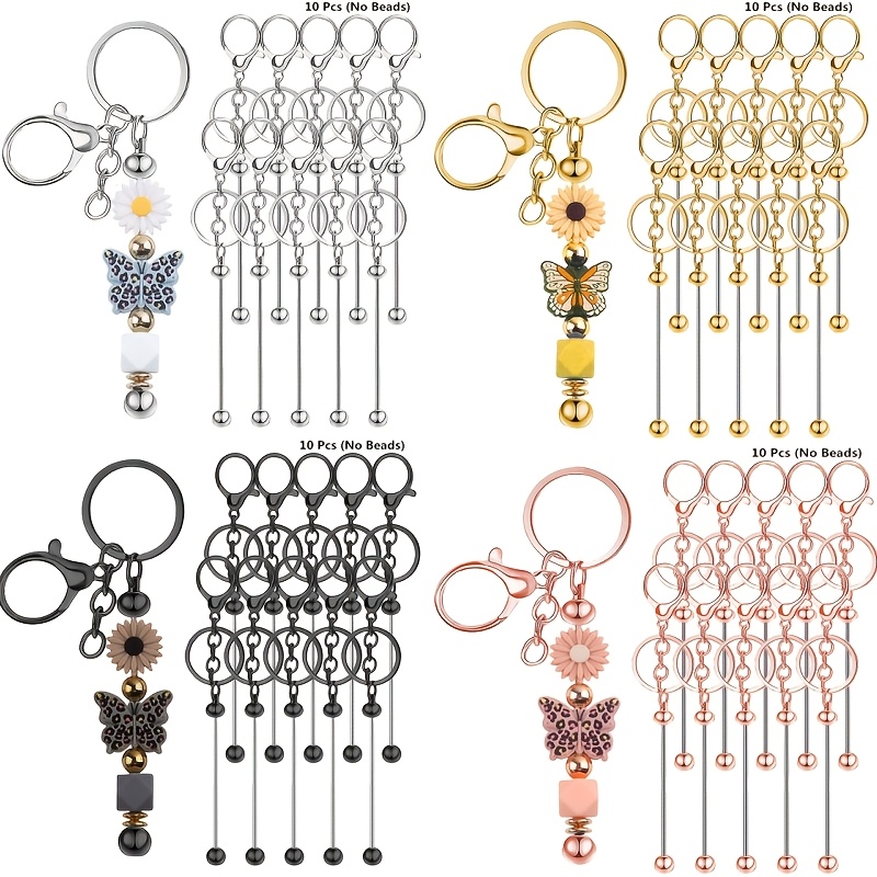 10pcs DIY Unique Blank Beaded  - Body Jewelry Unique ulasan dan harga