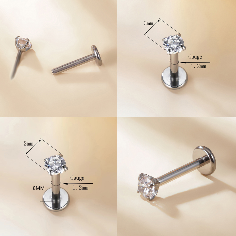 10/50pcs 20/18/16g G23 Titaniu - Body Jewelry Changing Kit ulasan dan harga