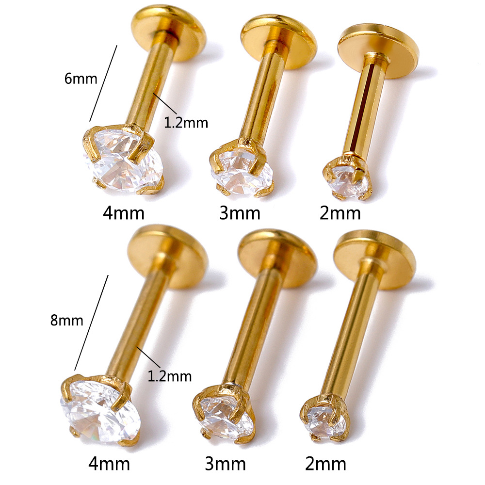 10/50pcs 20/18/16g G23 Titaniu - Body Jewelry Changing Kit ulasan dan harga